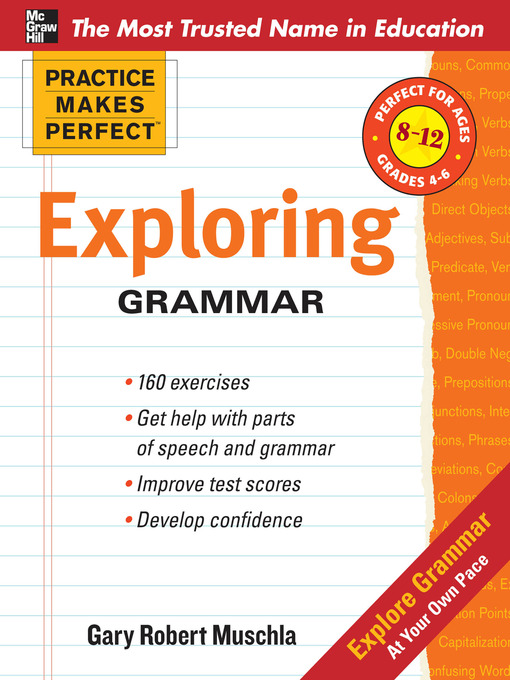 Title details for Exploring Grammar by Gary Robert Muschla - Available